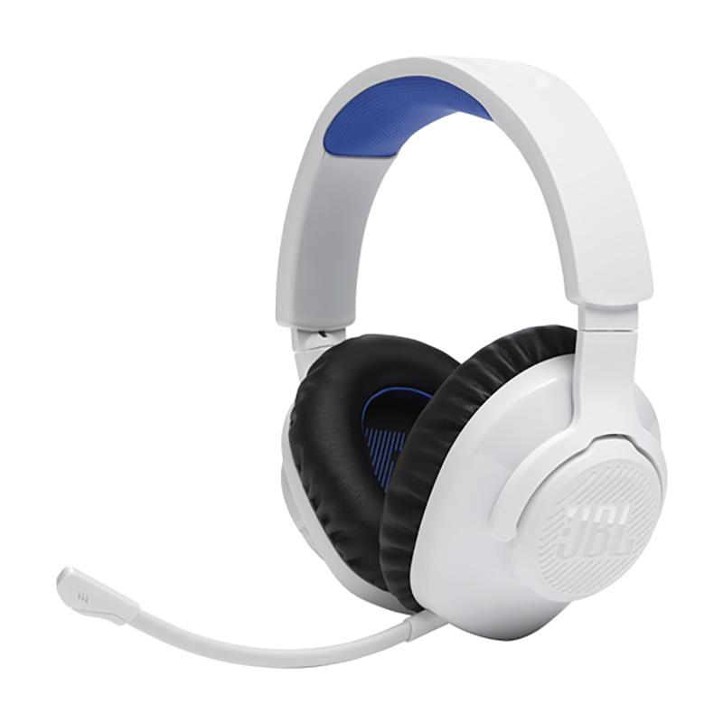 Геймърски слушалки JBL QUANTUM 360P CONSOLE WIRELESS бели